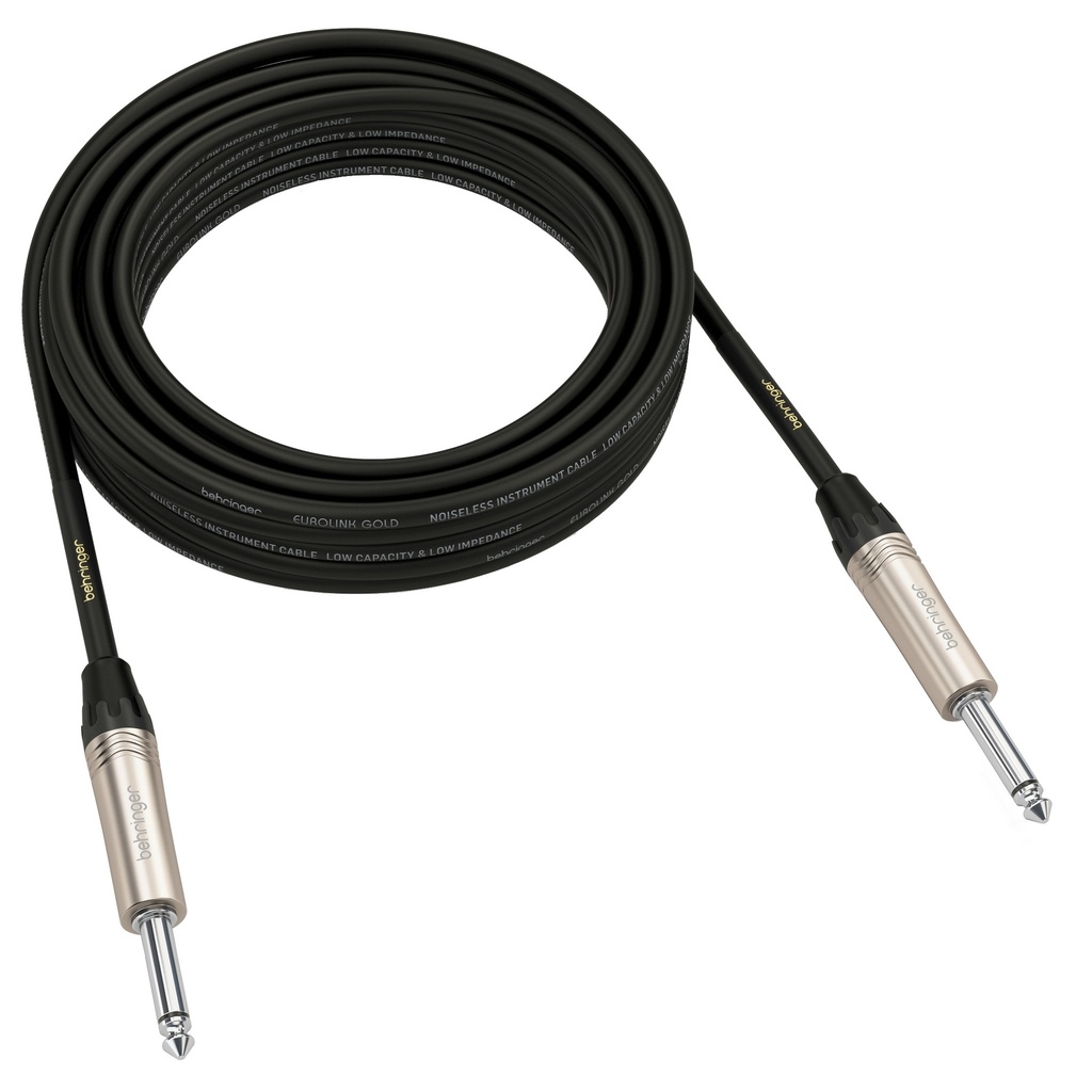 BEHRINGER GIC-600 CABLE PLUG MONO 6MTS INSTRUMENTO MUSICAL / AUDIO BEHRINGER