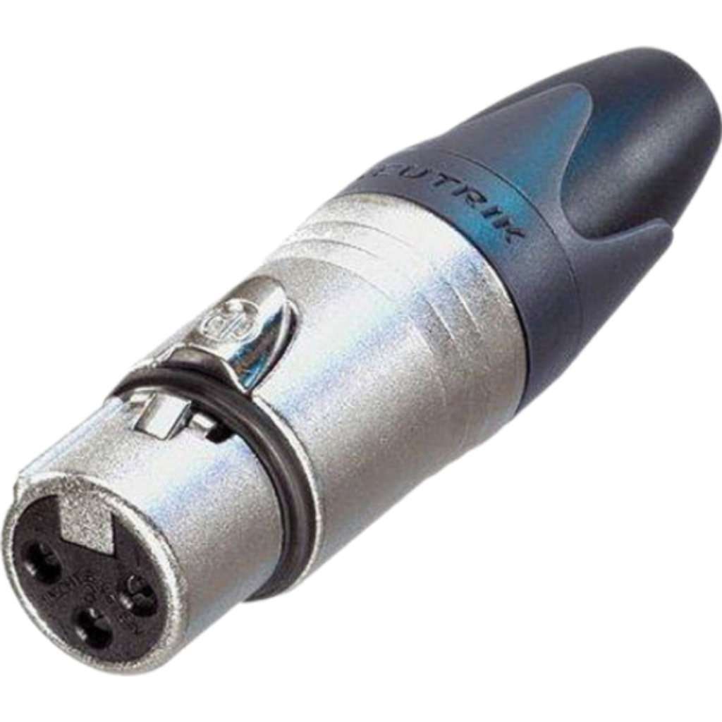 NEUTRIK NC3FXX CONECTOR XLR HEMBRA AEREO