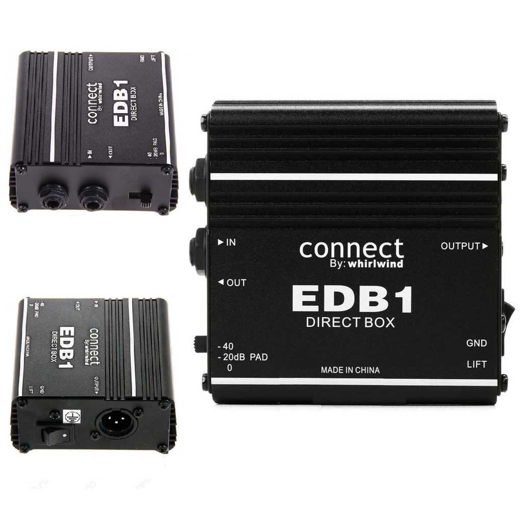 WHIRLWIND EDB1 CAJA DIRECTA PASIVA