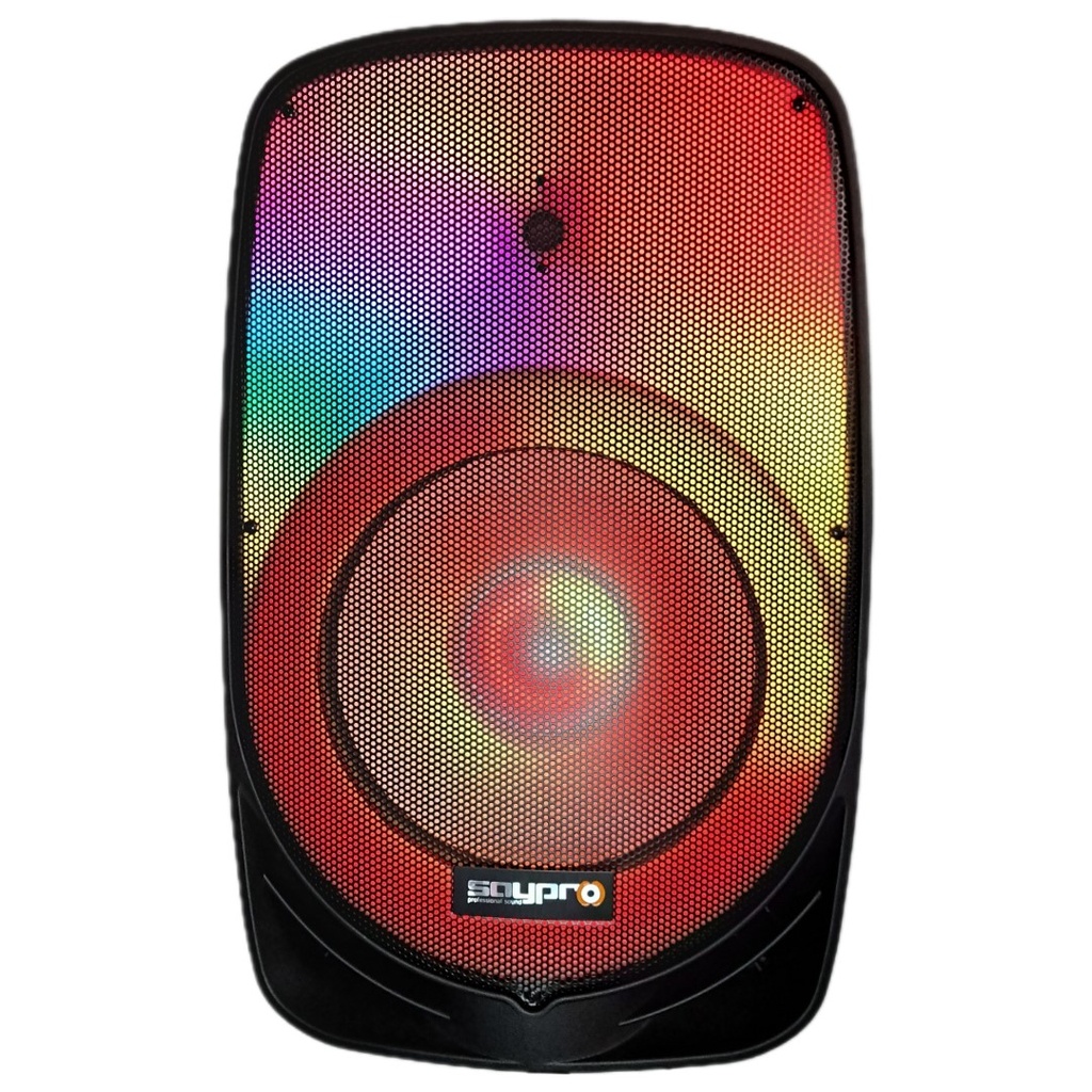 SAYPRO SA-15PARTY Corneta Amplificada 2 VIAS 800W MAX. 200W RMS. BLUETOOTH. ENTRADAS MICROFONO