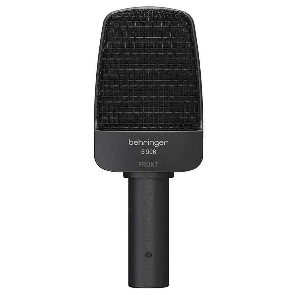 BEHRINGER B906 MICROFONO PARA INSTRUMENTOS Y VOCALES DINAMICO SUPER CARDIOIDE