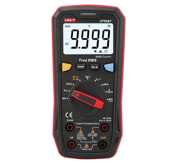 UNI-T UT60BT Tester Probador multímetro True RMS hasta 1000V