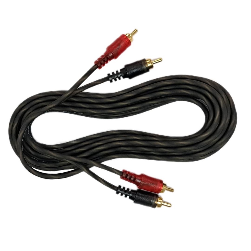 SAYPRO SA-C12FT Cable Audio Dos RCA Plug a Dos RCA Plug 3.60 MT