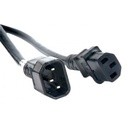 ACCU CABLE ECCOM-6 Cable de corriente Extensión de IEC a IEC 1.80 MTS