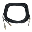 SAYPRO SA-C58-25FT Cable De Audio Plug Mono Grande a Doble Plug RCA 7.50 mts