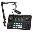 MAONO AME2C Consola de Podcast Con Interfaz E2 y Micrófono Dinámico PD100 XLR