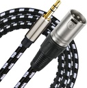 SOUND HARBOR Cable De Audio Mini Plug Estéreo a XLR Hembra 1mts
