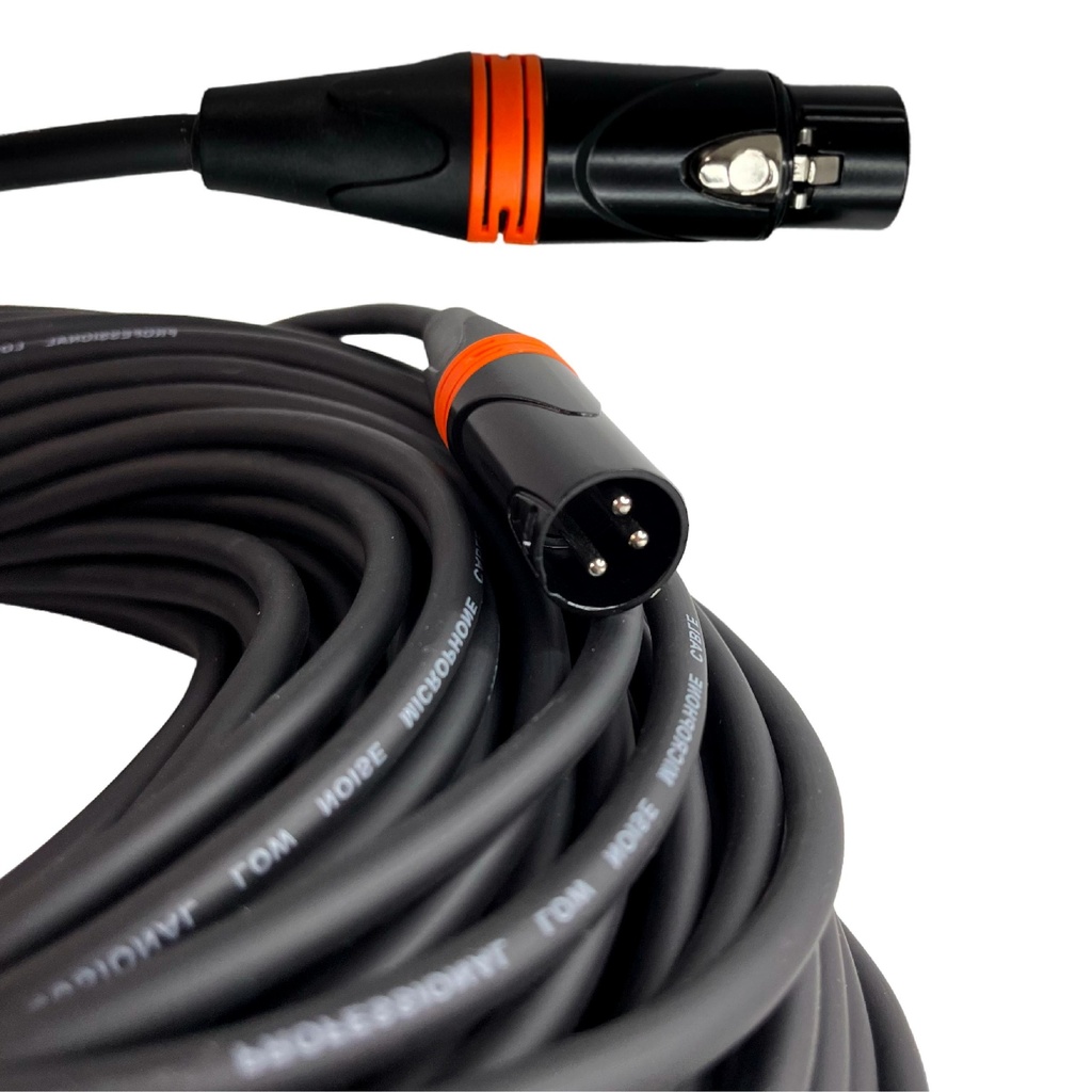 SAYPRO SA-C25-100FT Cable de Micrófono o Corneta Amplificada  XLR 30MTS