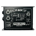 PRO-LOK D BOX DIRECT BOX CAJA DIRECTA PASIVA