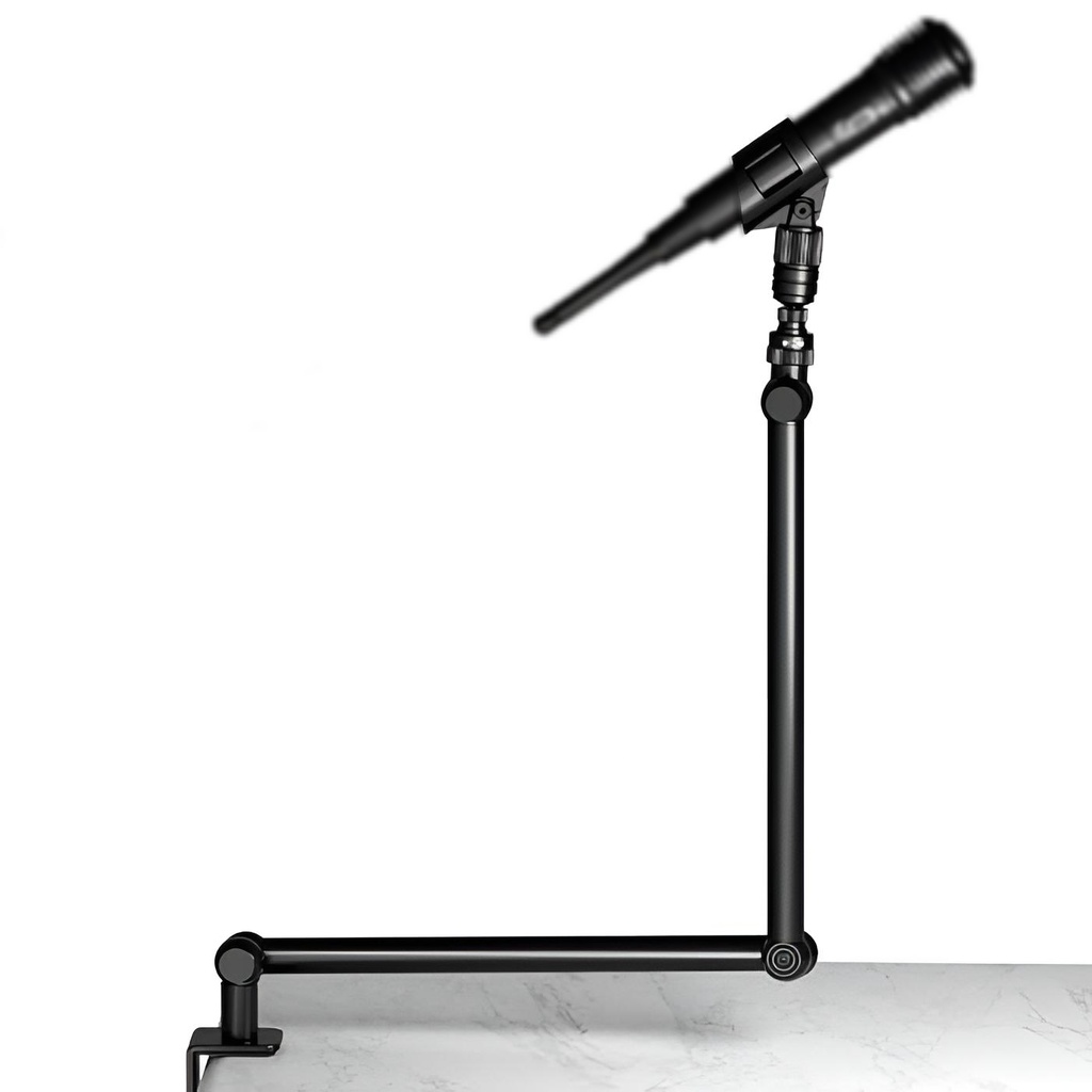 PARAL STAND PEDESTAL DE MICROFONO JIRAFA TIPO RADIO RUBESEE