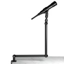 PARAL STAND PEDESTAL DE MICROFONO JIRAFA TIPO RADIO RUBESEE