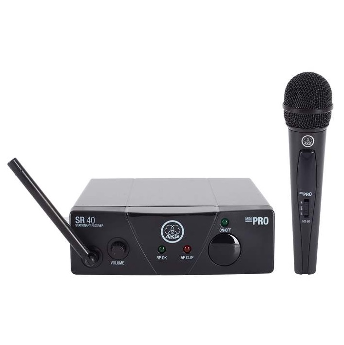 AKG WMS40 MINI VOCAL SET Micrófono Inalámbrico De Mano