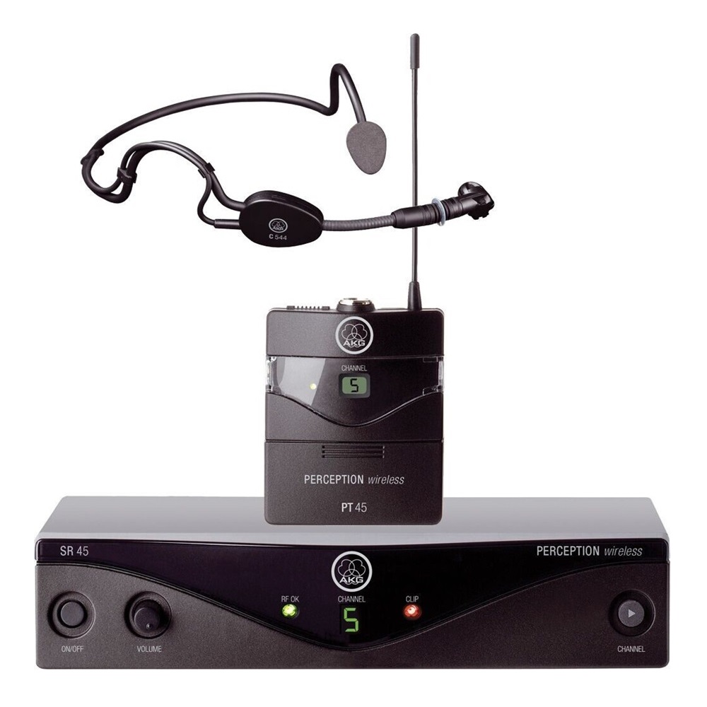 AKG PERCEPTION WIRELESS 45 SPORTS SET Micrófono Inalámbrico De Manos Libres