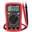 UNI-T UT33D+ Tester Probador Multímetro Digital True RMS hasta 600V