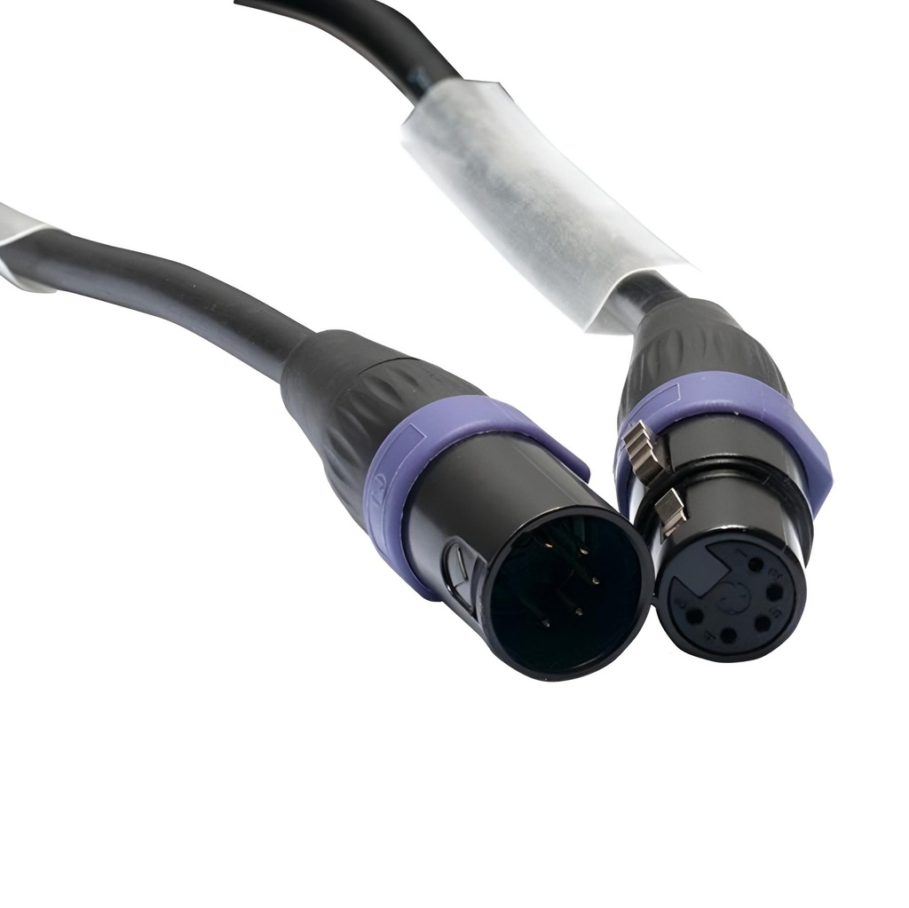 ACCU CABLE AC5PDMX100PRO Cable DMX XLR 5 Pines 30mts