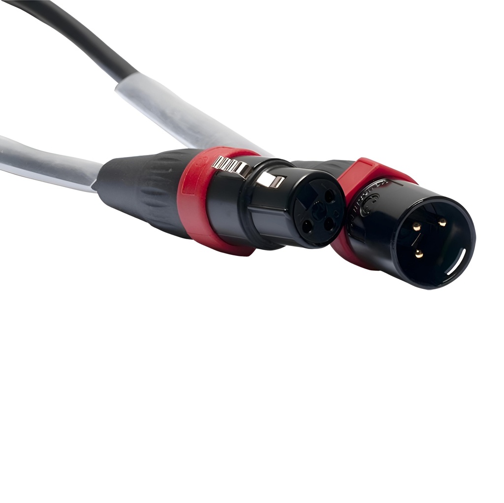 ACCU CABLE AC3PDMX5PRO Cable DMX XLR 3 Pines 1.5mts