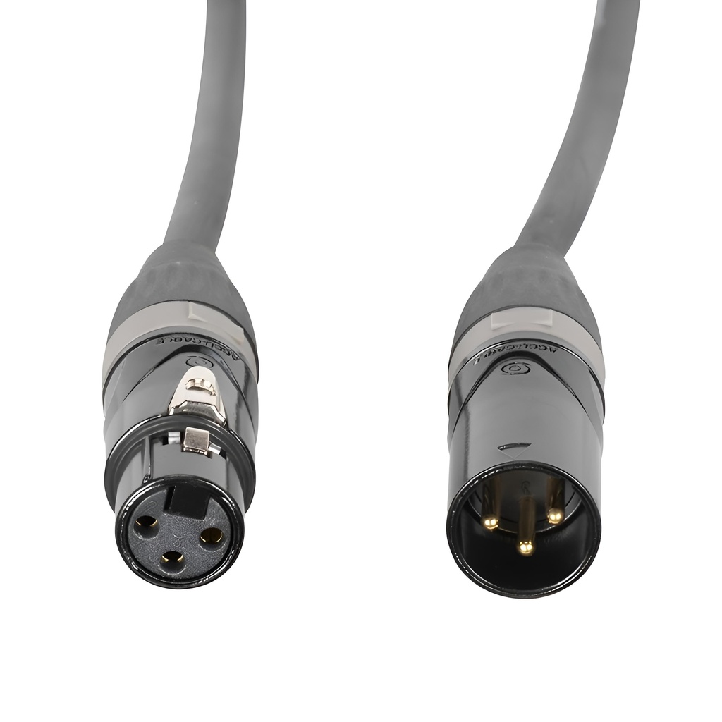 ACCU CABLE XLPRO-6 Cable de Micrófono XLR A XLR 2 MTS