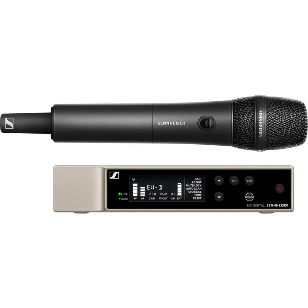 SENNHEISER EW DIGITAL 835-S Micrófono Inalámbrico Vocal de Mano Profesional Inteligente