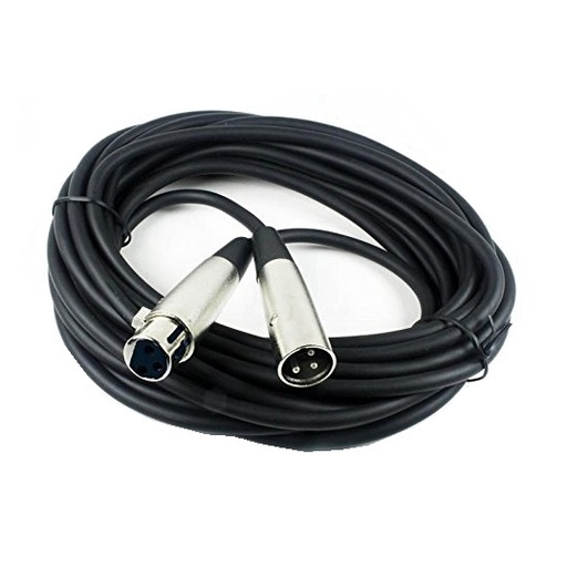 [XL-50] ACCU CABLE XL-50 Cable de Micrófono XLR A XLR 15 MTS