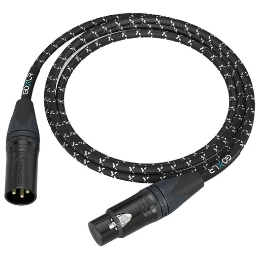 [GO-XLR-MIC] TC HELICON GO-XLR CABLE MICROFONO 3MTS CON PUNTAS NEUTRIK