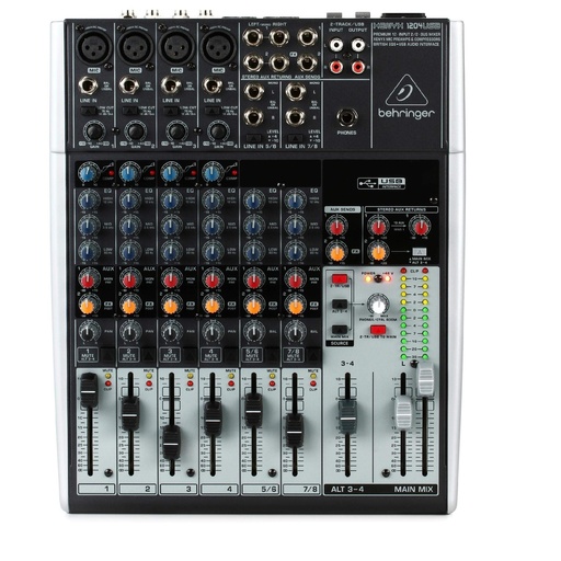 [XENYX 1204USB] BEHRINGER XENYX 1204USB Consola 12 Entradas, 2 BUS, USB, Interfaz