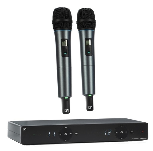 [XSW1] SENNHEISER XSW1-835 DUAL Micrófono Inalámbrico Vocal de Mano