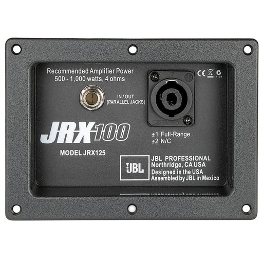 [CROSSOVER-JRX125] JBL REEMPLAZO CROSSOVER DE JRX125