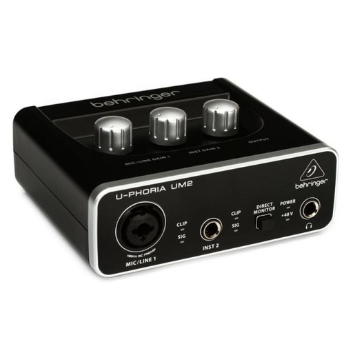 [U-PHORIA UM2] BEHRINGER UM2 Interface De Audio 2X2 USB