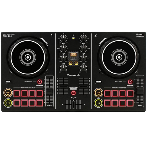 [DDJ-200] PIONEER DDJ-200 CONTROLADOR PARA DJ 2CH