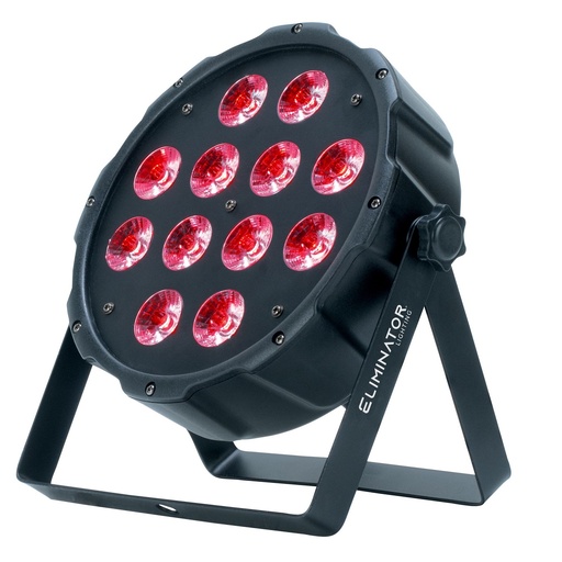 [LP 12 HEX] ADJ ELIMINATOR LP 12 HEX LUZ PAR RGBWA+UV DMX 12 LED x 5W