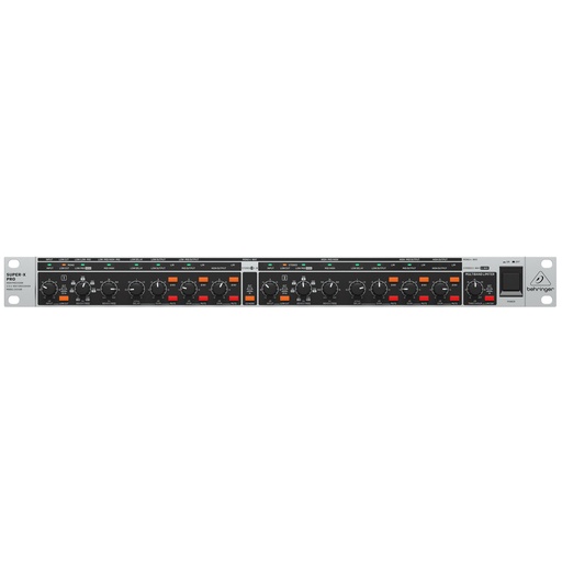 [CX3400] BEHRINGER CX3400 Crossover Electrónico Estéreo 3 vías/ Mono 4 vías con Limitadores y Delays