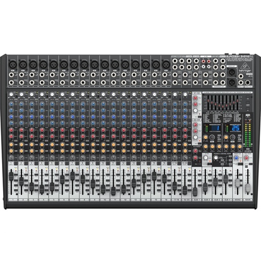 [EURODESK SX2442FX] BEHRINGER SX2442FX Consola 24 Entradas, 4/2 BUS, con Efectos, USB