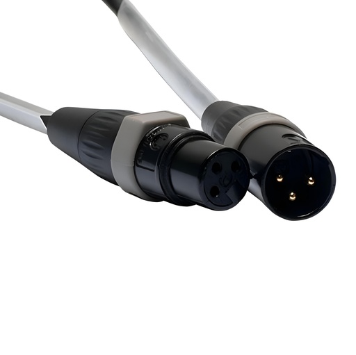 [AC3PDMX3PRO] ACCU CABLE AC3PDMX3PRO Cable DMX XLR 3 Pines 0.9mt