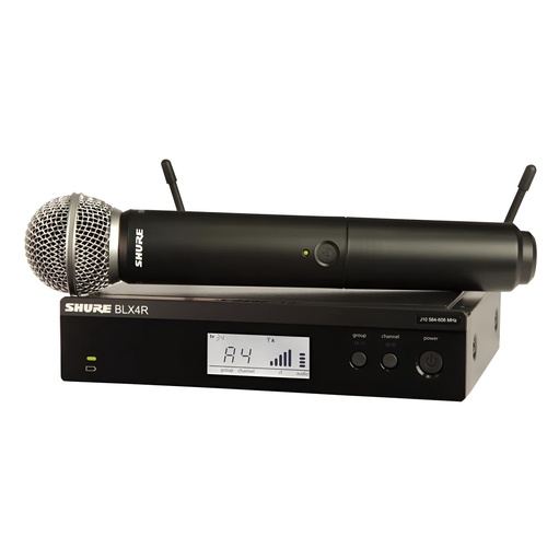 [BLX24R/SM58] SHURE BLX24R/SM58 Micrófono Inalámbrico