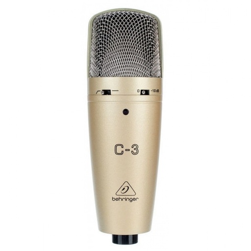 [C-3] BEHRINGER C-3 Micrófono Estudio Grabación De Condensador